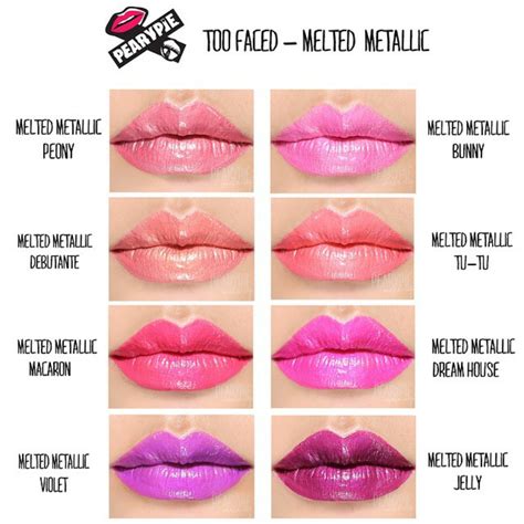 too faced metallic dream house|Too Faced Melted Metal Liquified Lipstick • Lipstick  .